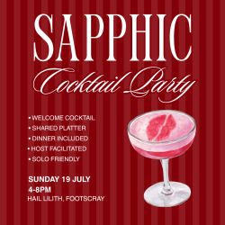Red and White Illustrated Cocktail Party Instagram Post (2)
